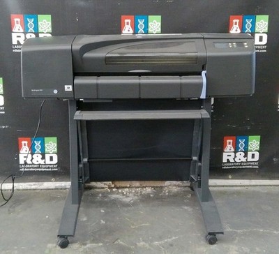 HP DesignJet C7779C 24'' Wide Format Large Printer/Plotter w/ Ink Cartridges