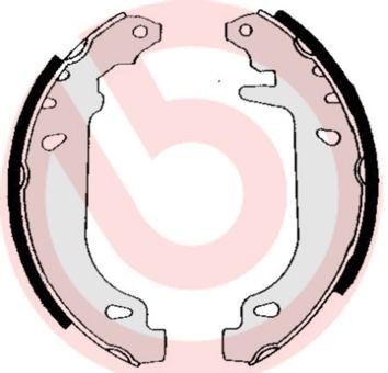 Brembo Bremsbackensatz S 68 520 FüR Renault-image