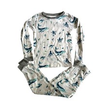 Burt's Bees Organic Cotton Pajamas Ocean Life Whales