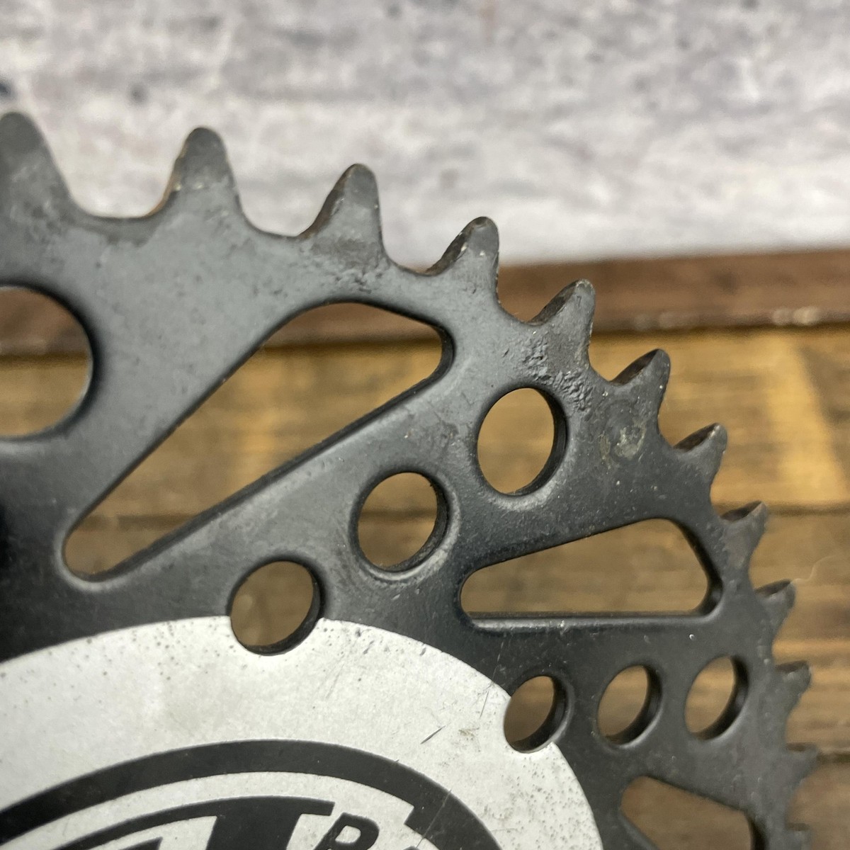 GT Racing BMX Chainring Sprocket 43t 43 Black Steel Bicycle 90s