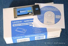 Linksys Wireless-G Notebook Adapter WPC54G Network Adapter