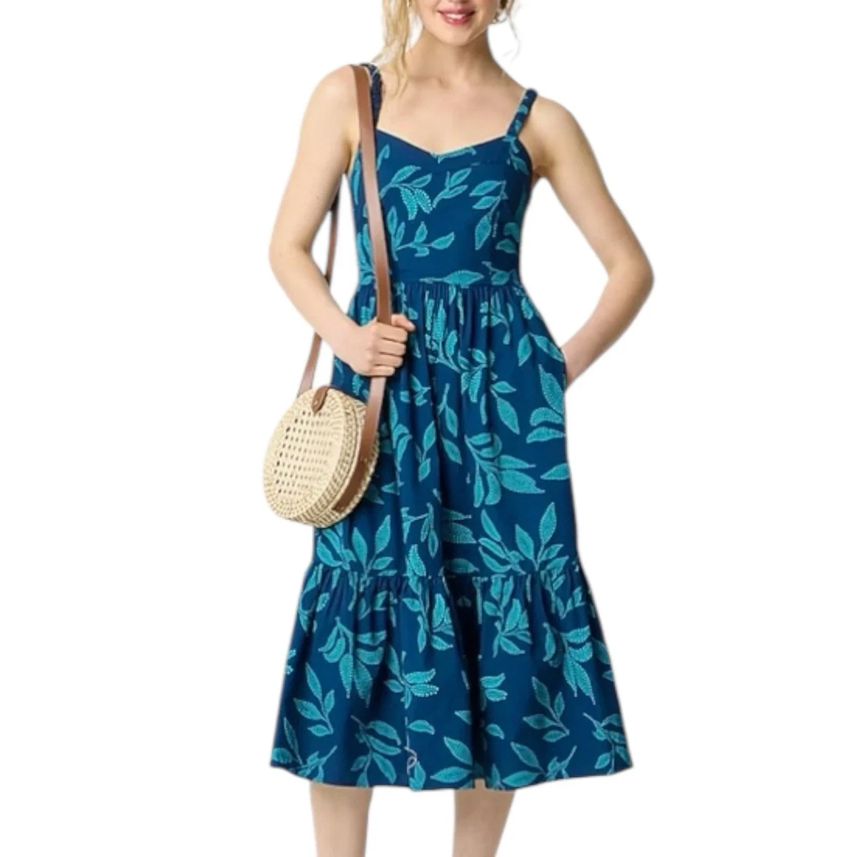 J.CREW Cotton Party/Cocktail Midi Dresses for Women for sale | eBay