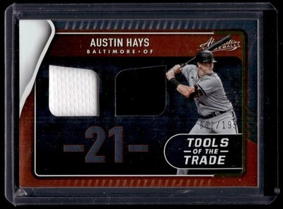 2022 Panini Absolute Tools of the Trade Dual Material Austin Hays 82/199