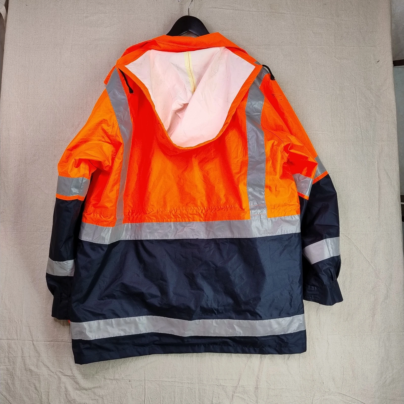 Bisley High Vis Heavy Duty Workwear Jacket Approved Standards Mens Size 2XL Poly - product detail image 2