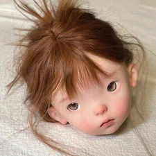 1/6 Handmade BJD Doll Landoudou SD Resin Jointed Bare Doll Girl Face Makeup Toy