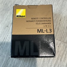 Nikon ML-L3 Wireless Shutter Release Remote For Nikon D600 D80 D90 D60 Open box