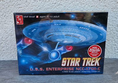 AMT STAR TREK U.S.S. Enterprise NCC-1701-C 1:1400 Bausatz / Neu