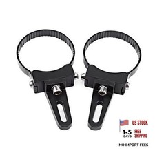 Aluminum Bullbar Bracket Clamps 2.5" for LED Light Bar Mount Car