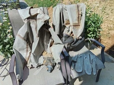 Soviet L1 NBC Hazard Suit - Gloves, Jacket, Pants, Gas Mask, Canister, Bag