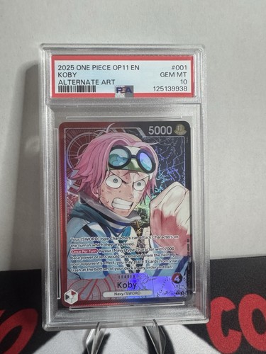 Koby (Alternate Art) graded PSA 10 for sale on eBay