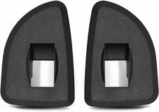 2 PCS Black Rear Window Switch Panels Bezels 25995490 25995494 Compatible with