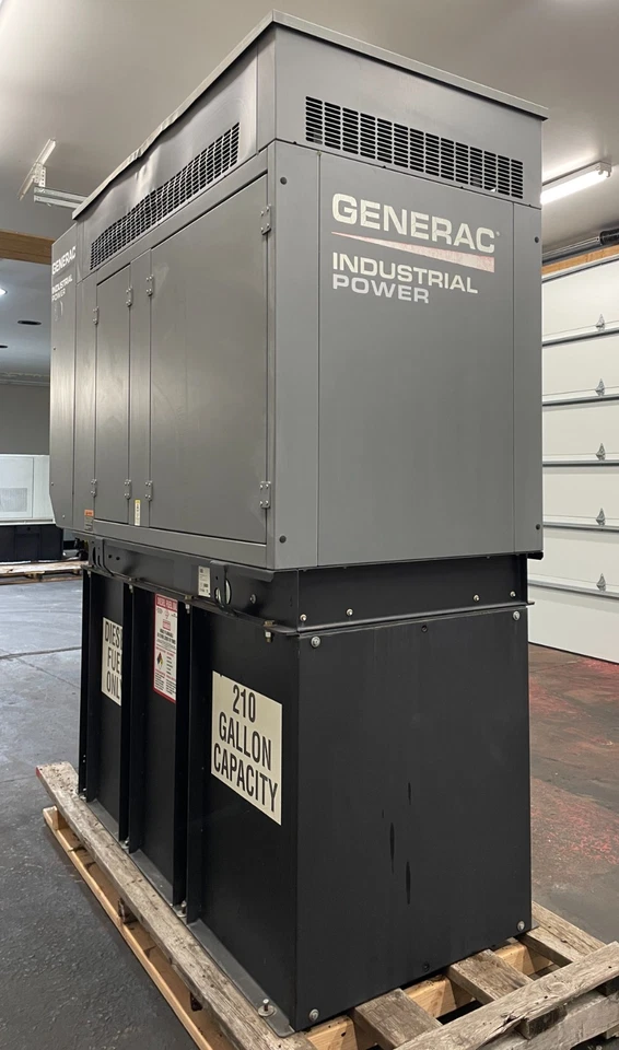 Generac 30KW Gerador Diesel de Espera, 501 Horas, 120/240v Monofásico, ENVIAMOS - Imagem 4 de 4