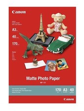 Canon MP-101 Matte Photo Paper A3 40 Sheets 170g/m2 Printer Print