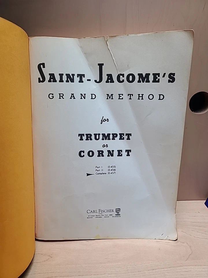 Saint Jacome's Grand Method Trumpet Cornet Music Sheets - Image 3 of 4