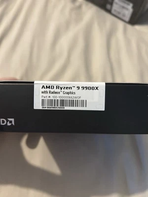 Ryzen 9 9900X listing on ebay