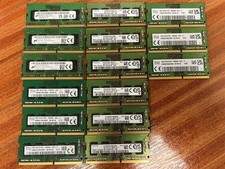 15 x 4Gb DDR4 3200Mhz DIMMS pulls from Working Laptops