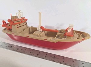 Cargo / Container / Bulk Carrier Ship by Bruder - Made in West Germany 