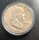 🔥 1954 Frankiln Half Dollar 90% Silver CoinSnap analysis is Fine to AU🔥