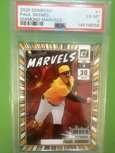 2025 Panini Donruss Diamond Marvels Paul Skenes