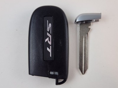 EUROPEAN ORIGINAL SRT JEEP DODGE 14-25 OEM SMART KEY LESS REMOTE ALARM FOB BLANK