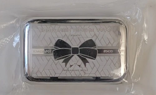 2023 PRESSBURG MINT GIFT BAR 100 GRAM SILVER BAR SKU 0430