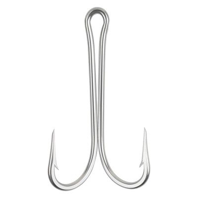 10/20pcs Stainless Steel Double Fishing Hook Strong Saltwater Frog Toad Hooks