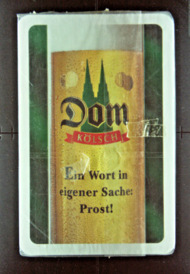 Skatspiel/Brauerei DOM Kölsch `Ein Wort in eigener Sache: Prost! anno 2001 (OVP)