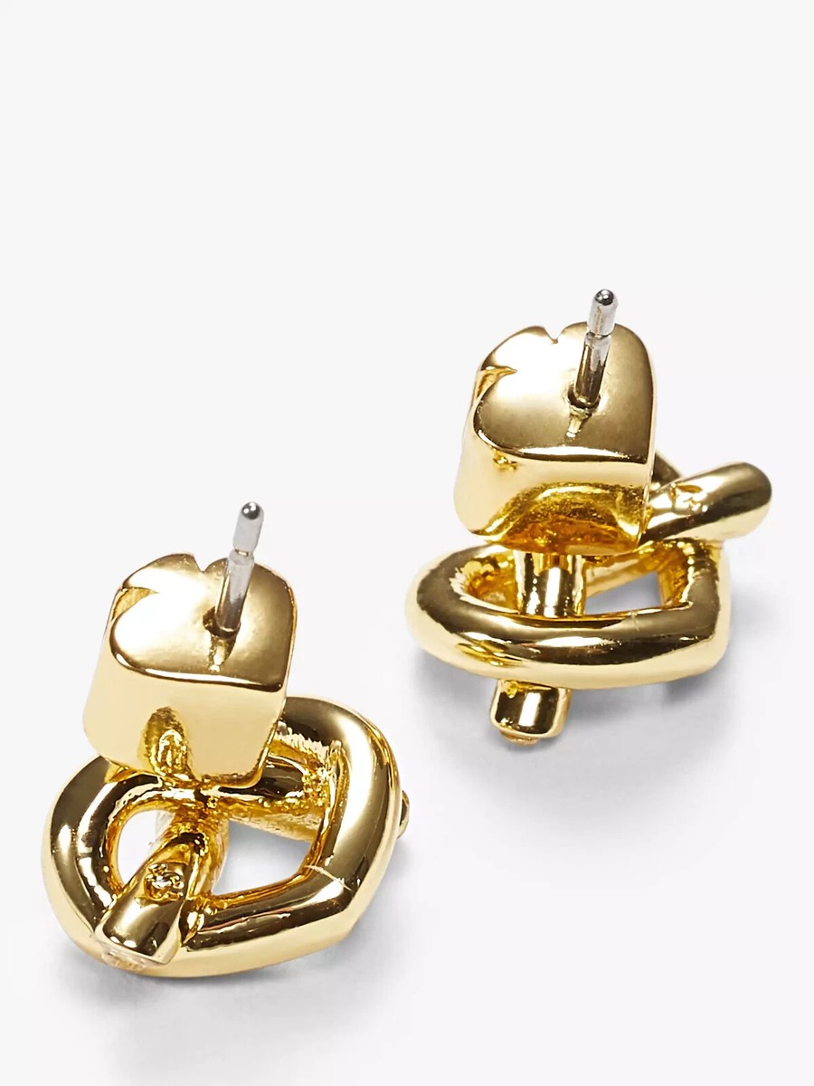 Kate Spade Love Me Knot Studs Earrings | eBay