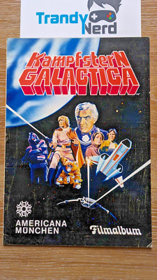 Kampfstern Galactica Leeralbum v. Americana 1978. Rarität Vintage Battlestar Rar