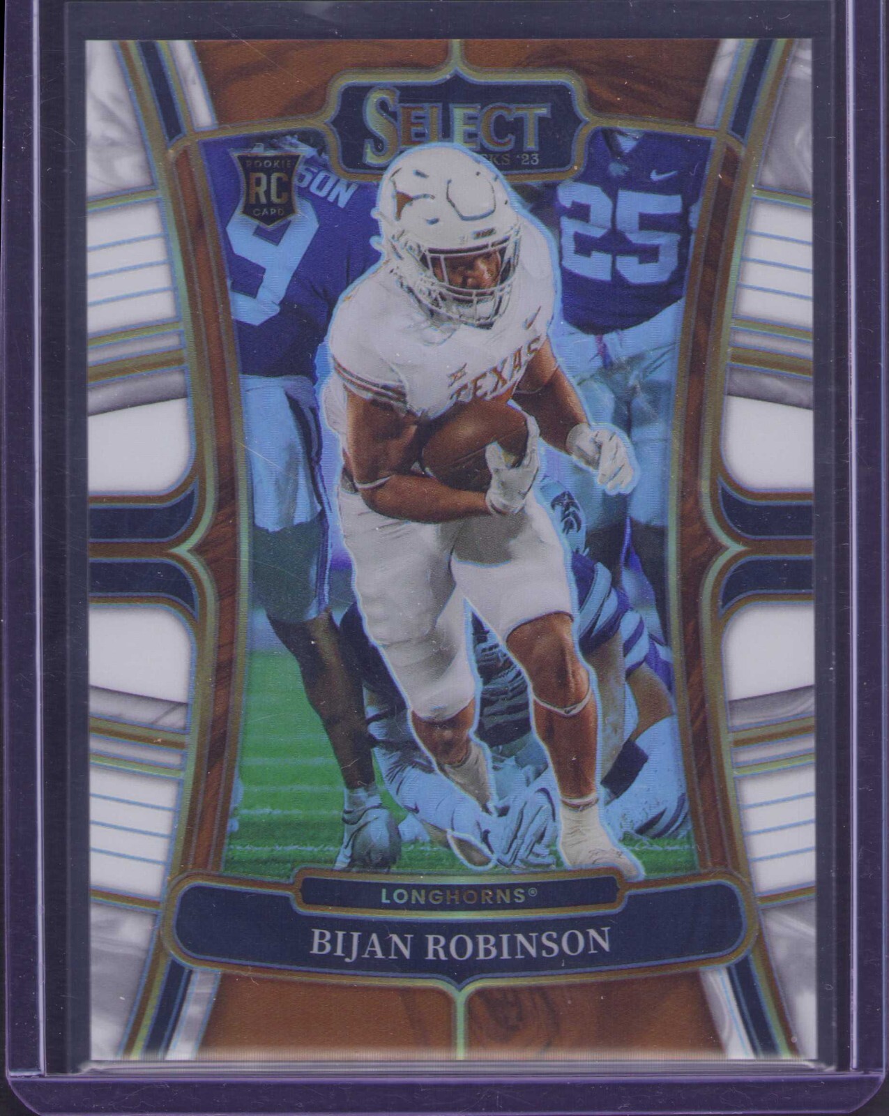 2023 Select Draft Football Bijan Robinson #9 White Rookie SSP 21/35!