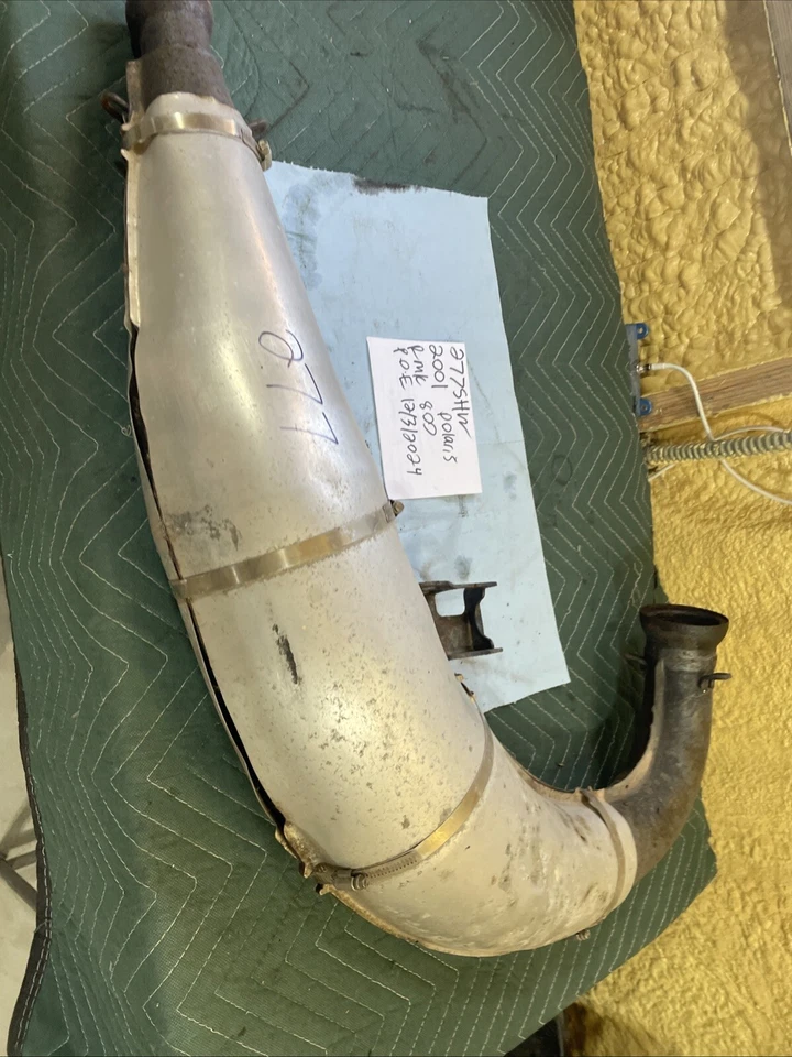 2001 Polaris RMK 800 выхлопная труба расширительная камера 277 - Изображение 3 из 4