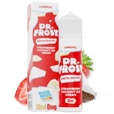 Dr. Frost Strawberry Coconut Ice Cream   Arctic Edition Aroma