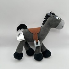 Disney Pixar Bullseye Gray Movie Toy Story Animal Race Horse Plush Stuffed 9"