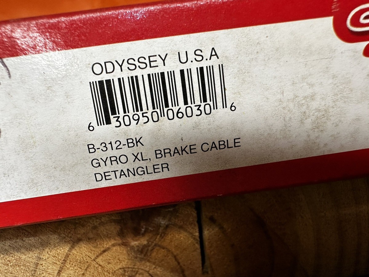 NOS Odyssey Gyro XL 1-1/8 BMX Bike Cable Detangler Kit Upper