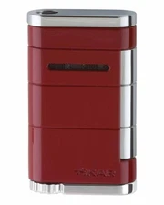 XiKAR 531RD Allume Single Flame Cigar Lighter Riot Red Lifetime Warranty