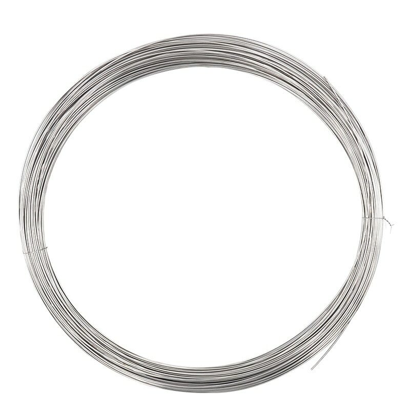 304 Stainless Steel Bright Wire - 0.02mm To 3mm Diameter, Full-Hard, 1M/5M/10M Lengths