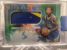 2021 Panini Origins Jonathan Kuminca RC Patch Auto 4/5 #ja-kmg