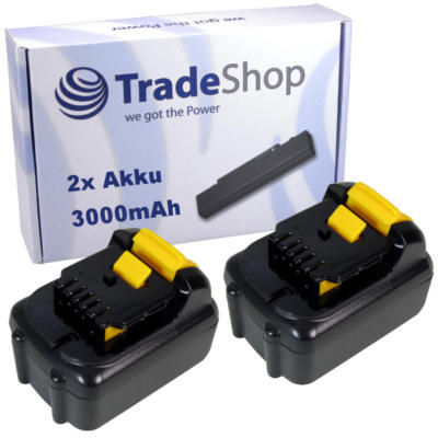 2x AKKU 10,8V 3000mAh Li-Ion für Dewalt für DCL-510 DCS-310 DCS-310-S1 DCT-410S1