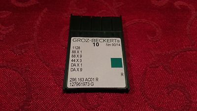 Groz-Beckert Sewing Needles 88x1 ,88x9,DAx1 12,14,16 Singer 400W, 600W,95-10