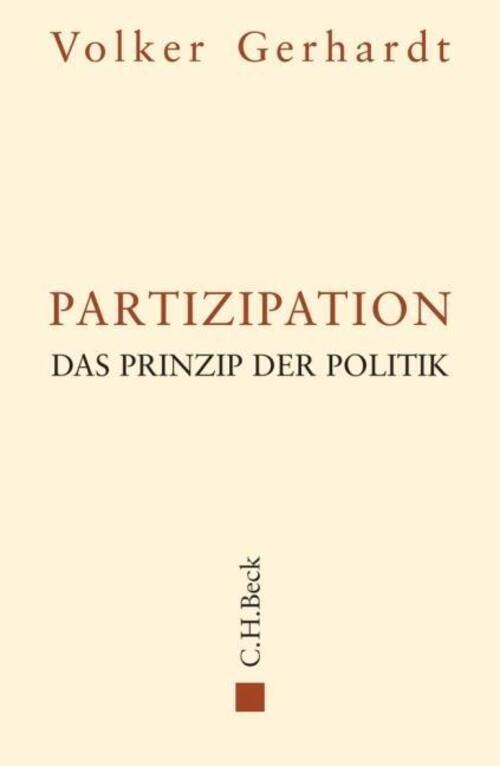 Thumbnail - Partizipation | Das Prinzip Der Politik | Volker Gerhardt | Buch | 507