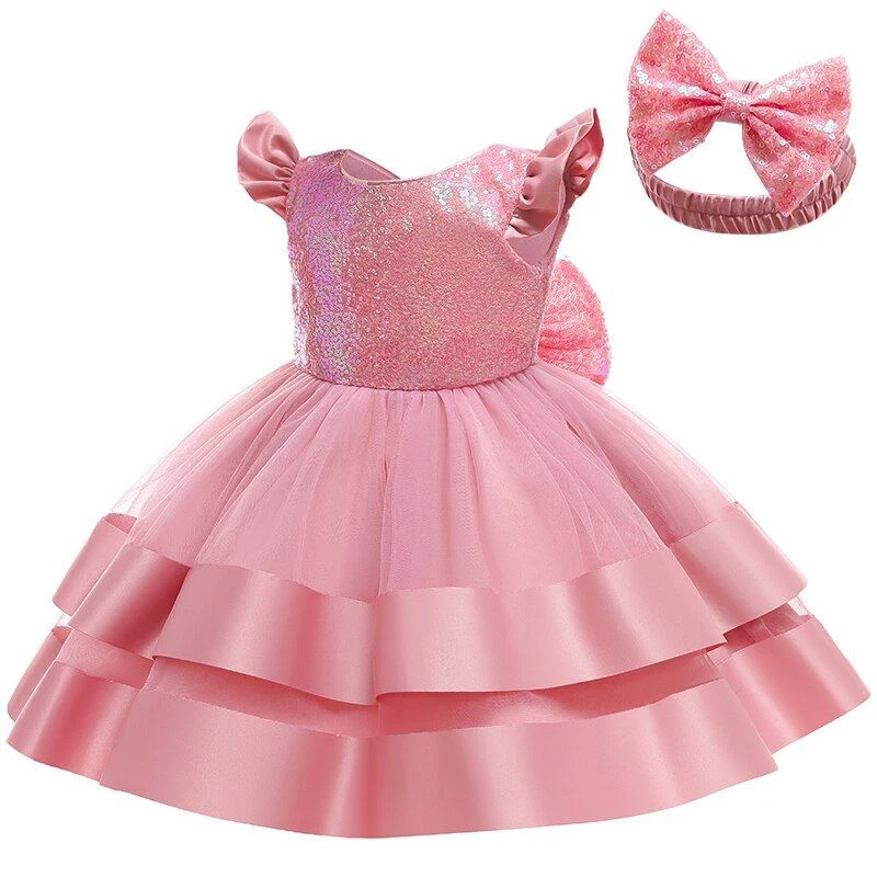 Baby Wear Puffy Girls Party Garment Ball Gown Princess Frock Lace Sweet  Short Dress Hot - China Baby Wear and Party Dress price | Made-in-China.com