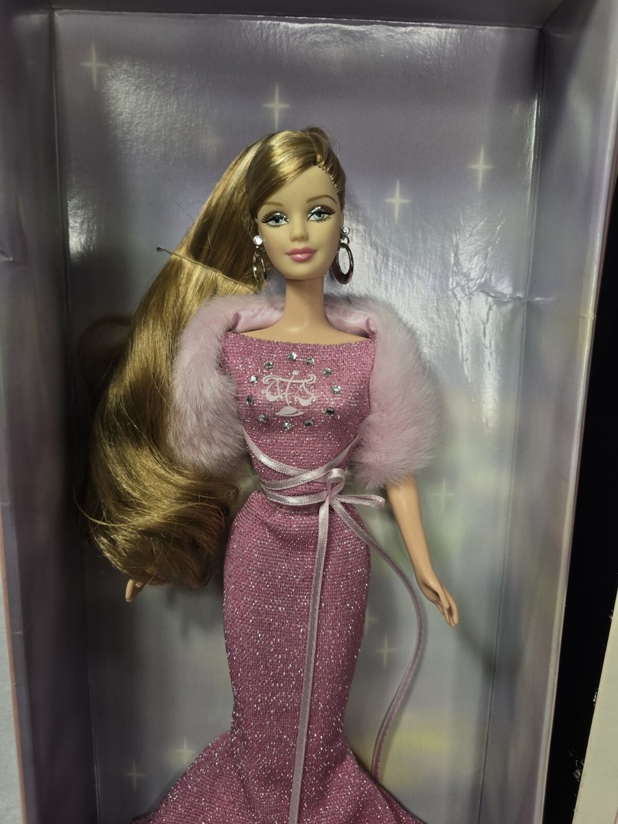 Libra The Zodiac Collection Barbie Doll 2004 Mattel C3824- Box