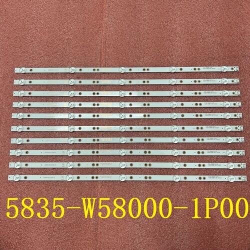 LED strip(10)For 58G2A300 58G2A 58G3 58U7880AZ 58U7880 RDL580WY 5835-W58000-1P00 - Picture 1 of 6