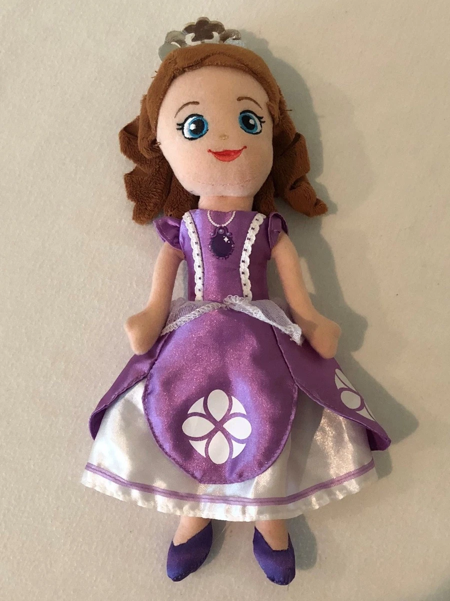Disney Princess Sofia the First Sophia Doll Cloth Soft Plush 11
