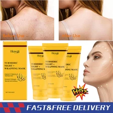 Kojic Acid Turmeric Collagen Night Wrapping Mask, Overnight Mask For Brightening