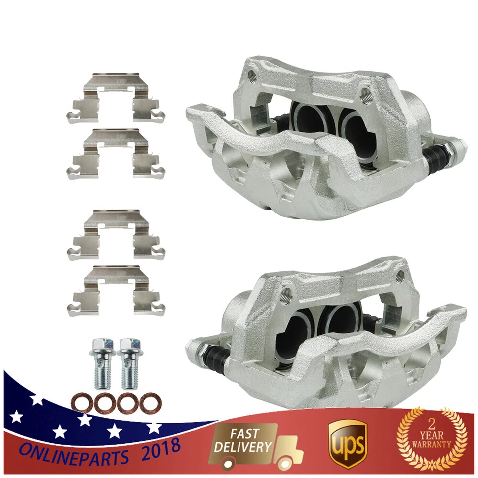 For Honda CR-V 2007-2016 Acura RDX 2007-2012 Front Brake Calipers W/ Bracket - Imagem 2 de 4