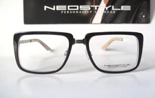 Neostyle Germany 53-18 140 Medium Gun Horn Brown Ican 122 Eyeglasses Frames Mens