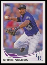 2013 Topps #427 Chris Nelson Colorado Rockies