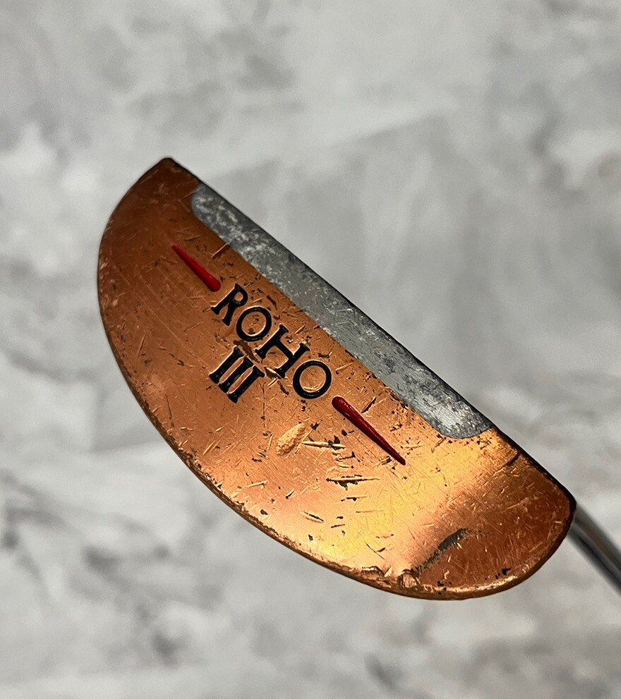 TaylorMade ROHO II パター シルバー/オレンジ Taylormade Roho II Copper Putter 35