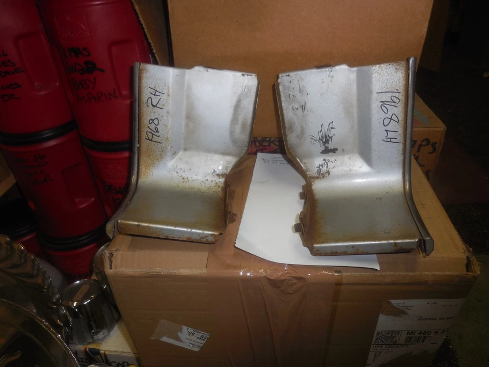 GM Oldsmobile Cutlass 1968, F-85, 442, W-30, rellenos de guardabarros y cejas L&R Foto 3 de 4